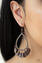 Load image into Gallery viewer, Paparazzi 🔆 All In Good CHIME - Copper Earrings