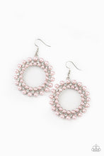 Load image into Gallery viewer, oak-sisters-jewelry-pearly-poise-pink-earrings-paparazzi-accessories-by-lisa