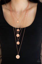 Load image into Gallery viewer, Paparazzi ๐ Medallion Marvel - Copper Necklace