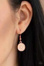 Load image into Gallery viewer, Paparazzi ๐ Medallion Marvel - Copper Necklace