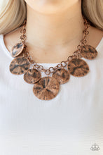 Load image into Gallery viewer, Paparazzi 🔆 Barely Scratched The Surface - Copper Necklace