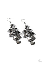 Load image into Gallery viewer, oak-sisters-jewelry-resplendent-reflection-black-earrings-paparazzi-accessories-by-lisa