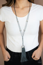 Load image into Gallery viewer, Paparazzi 🔆 Brush It Off - Silver Necklace