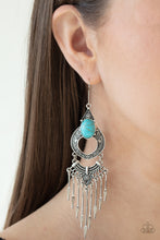 Load image into Gallery viewer, Paparazzi π Southern Spearhead - Blue Earrings