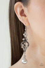 Load image into Gallery viewer, Paparazzi π Elegantly Extravagant - Silver Earrings