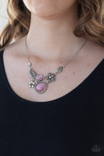 Load image into Gallery viewer, Paparazzi 🔆Exquisitely Eden - Pink Necklace