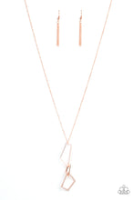 Load image into Gallery viewer, oak-sisters-jewelry-shapely-silhouettes-copper-necklace-paparazzi-accessories-by-lisa