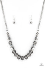 Load image into Gallery viewer, oak-sisters-jewelry-distracted-by-dazzle-silver-necklace-paparazzi-accessories-by-lisa