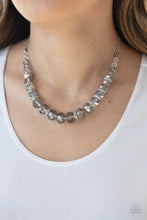 Load image into Gallery viewer, Paparazzi 🔆 Distracted by Dazzle - Silver Necklace