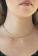 Load image into Gallery viewer, Paparazzi 🔆 Flat Out Fierce - Gold Necklace