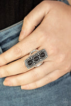 Load image into Gallery viewer, Paparazzi 🔆 Desert Destiny - Black Ring