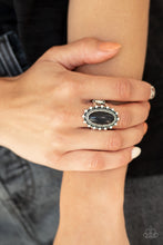 Load image into Gallery viewer, Paparazzi 🔆 Mineral Movement - Black Ring