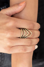 Load image into Gallery viewer, Paparazzi 🔆 The Main Point - Brass Ring