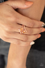 Load image into Gallery viewer, Paparazzi 🔆 Over The Top Glamour - Copper Ring