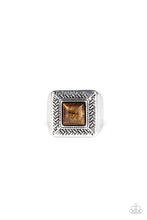 Load image into Gallery viewer, oak-sisters-jewelry-the-wrangler-brown-ring-paparazzi-accessories-by-lisa