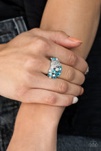 Load image into Gallery viewer, Paparazzi 🔆 Sparkle Bust - Blue Ring