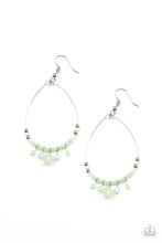 Load image into Gallery viewer, oak-sisters-jewelry-exquisitely-ethereal-green-earrings-paparazzi-accessories-by-lisa