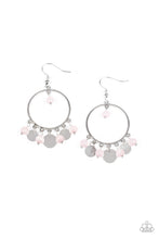 Load image into Gallery viewer, oak-sisters-jewelry-bubbly-buoyancy-pink-earrings-paparazzi-accessories-by-lisa