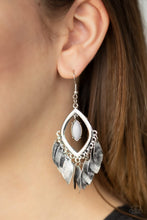 Load image into Gallery viewer, Paparazzi π Sunset Soul - Silver Earrings