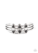Load image into Gallery viewer, oak-sisters-jewelry-tribal-triad-black-bracelet-paparazzi-accessories-by-lisa