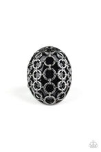 Load image into Gallery viewer, oak-sisters-jewelry-stellar-scope-black-ring-paparazzi-accessories-by-lisa