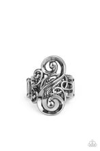 Load image into Gallery viewer, oak-sisters-jewelry-musical-motif-black-ring-paparazzi-accessories-by-lisa