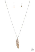 Load image into Gallery viewer, oak-sisters-jewelry-soaring-high-brown-necklace-paparazzi-accessories-by-lisa