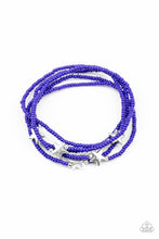 Load image into Gallery viewer, oak-sisters-jewelry-pretty-patriotic-blue-bracelet-paparazzi-accessories-by-lisa