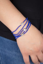 Load image into Gallery viewer, Paparazzi 🔆Pretty Patriotic - Blue Bracelet