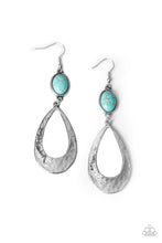 Load image into Gallery viewer, oak-sisters-jewelry-badlands-baby-blue-earrings-paparazzi-accessories-by-lisa