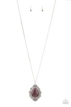 Load image into Gallery viewer, Paparazzi ๐ Frozen Gardens - Purple Necklace