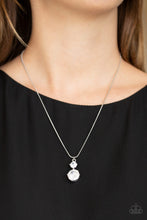 Load image into Gallery viewer, Paparazzi ๐ Top Dollar Diva - White Necklace