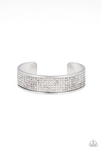 Load image into Gallery viewer, oak-sisters-jewelry-cant-believe-your-ice-silver-bracelet-paparazzi-accessories-by-lisa