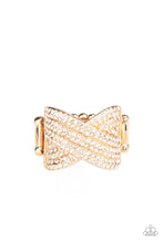 Load image into Gallery viewer, oak-sisters-jewelry-girl-boss-glitter-gold-ring-paparazzi-accessories-by-lisa