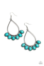 Load image into Gallery viewer, oak-sisters-jewelry-stone-sky-blue-earrings-paparazzi-accessories-by-lisa