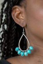 Load image into Gallery viewer, Paparazzi π Stone Sky - Blue Earrings