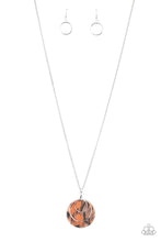 Load image into Gallery viewer, oak-sisters-jewelry-sahara-equinox-orange-necklace-paparazzi-accessories-by-lisa