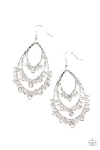 Load image into Gallery viewer, oak-sisters-jewelry-break-out-in-tiers-white-earrings-paparazzi-accessories-by-lisa