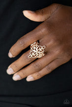 Load image into Gallery viewer, Paparazzi 🔆 Walk The VINE - Rose Gold Ring