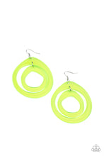 Load image into Gallery viewer, oak-sisters-jewelry-show-your-true-neons-yellow-earrings-paparazzi-accessories-by-lisa
