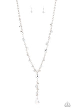 Load image into Gallery viewer, oak-sisters-jewelry-afterglow-party-silver-necklace-paparazzi-accessories-by-lisa