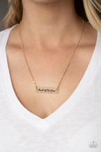 Load image into Gallery viewer, Paparazzi 🔆 Land Of The Free - Gold Necklace