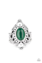 Load image into Gallery viewer, oak-sisters-jewelry-elegantly-enchanted-green-ring-paparazzi-accessories-by-lisa