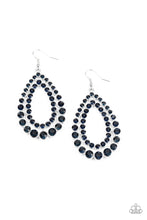 Load image into Gallery viewer, oak-sisters-jewelry-glacial-glaze-blue-earrings-paparazzi-accessories-by-lisa
