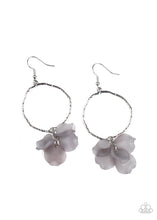 Load image into Gallery viewer, oak-sisters-jewelry-petals-on-the-floor-silver-earrings-paparazzi-accessories-by-lisa
