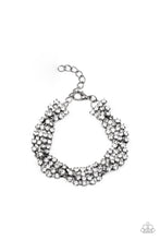 Load image into Gallery viewer, oak-sisters-jewelry-twists-and-turns-black-4708-paparazzi-accessories-by-lisa