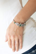Load image into Gallery viewer, Paparazzi 🔆 Flourishing Fashion - Green Bracelet