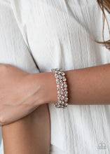 Load image into Gallery viewer, Paparazzi 🔆 Metro Motif - Pink Bracelet