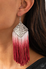 Load image into Gallery viewer, Paparazzi 🔆 DIP The Scales - Red Earrings