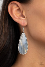 Load image into Gallery viewer, Paparazzi π Ethereal Eloquence - Silver Earrings